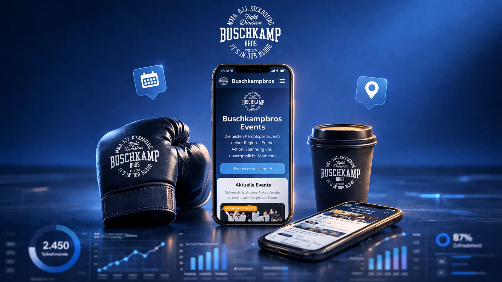 BuschkampBros – Kampfsport Event-System